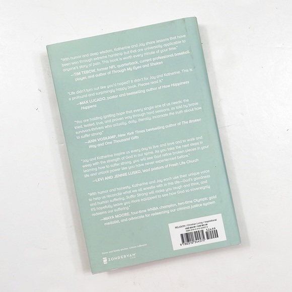 Suffer Strong by Katherine & Jay Wolfe hardback book - Picture 3 of 4